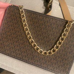 Michael Kors Pull Chain Belt women’s L chocolate